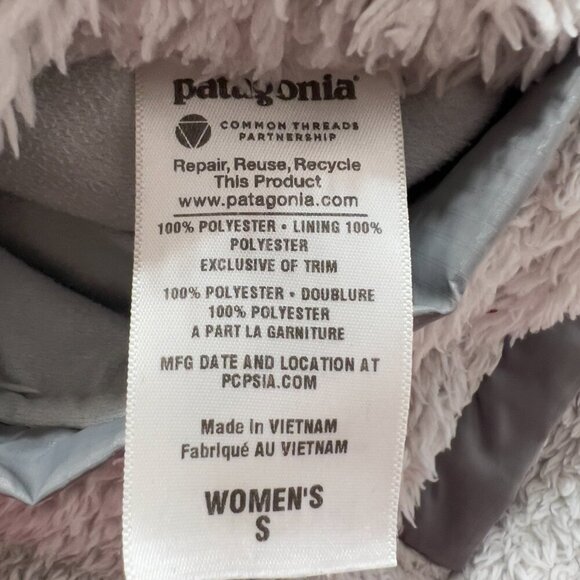 Patagonia Women’s Reversible Los Gatos Fleece Vest Gray Size Small - Picture 11 of 14